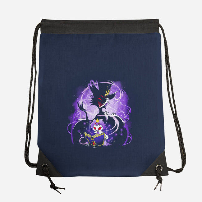 Demon Owl-None-Drawstring-Bag-Vallina84