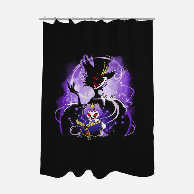 Demon Owl-None-Polyester-Shower Curtain-Vallina84