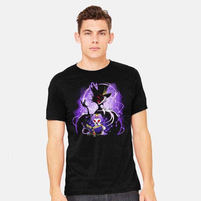 Demon Owl-Mens-Heavyweight-Tee-Vallina84