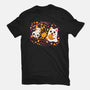 Halloween Kittens-Womens-Fitted-Tee-Vallina84