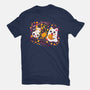 Halloween Kittens-Mens-Basic-Tee-Vallina84