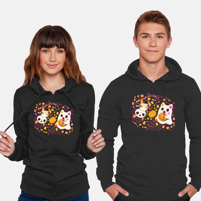 Halloween Kittens-Unisex-Pullover-Sweatshirt-Vallina84