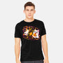 Halloween Kittens-Mens-Heavyweight-Tee-Vallina84