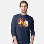 Halloween Kittens-Mens-Long Sleeved-Tee-Vallina84