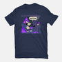 This Is Spooky But Fine-Unisex-Basic-Tee-rocketman_art