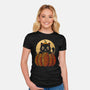 Pawmpkin-Womens-Fitted-Tee-erion_designs