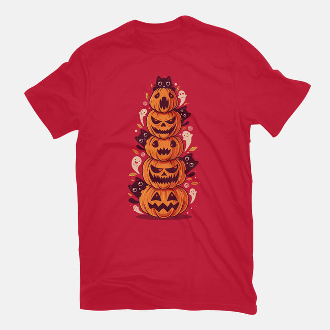 Spooky Tower-Youth-Basic-Tee-erion_designs