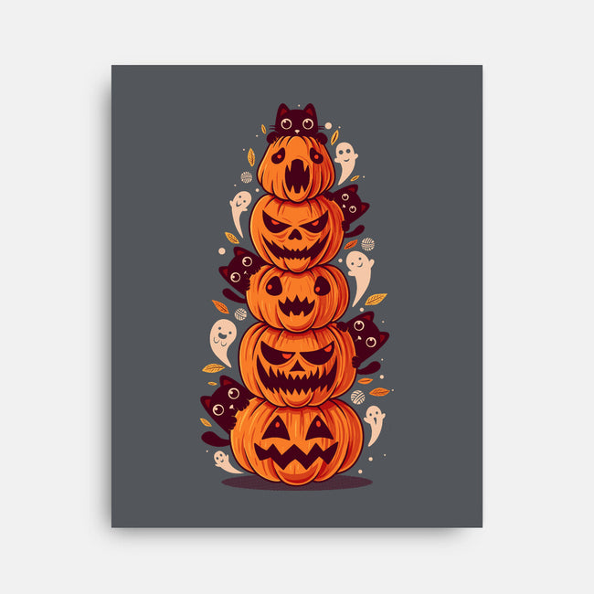 Spooky Tower-None-Stretched-Canvas-erion_designs