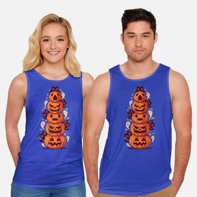 Spooky Tower-Unisex-Basic-Tank-erion_designs