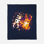 Halloween Jackalope-None-Fleece-Blanket-Vallina84