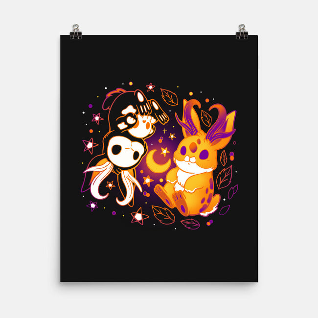 Halloween Jackalope-None-Matte-Poster-Vallina84