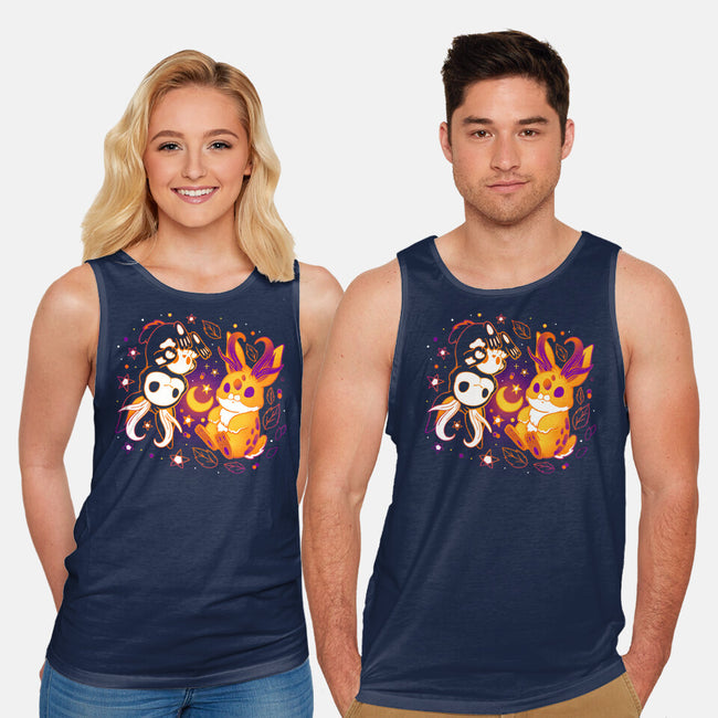 Halloween Jackalope-Unisex-Basic-Tank-Vallina84