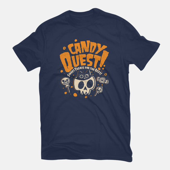 Candy Quest-Unisex-Basic-Tee-Estudio Horta