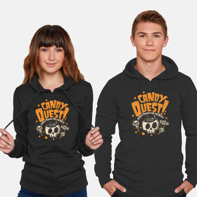 Candy Quest-Unisex-Pullover-Sweatshirt-Estudio Horta