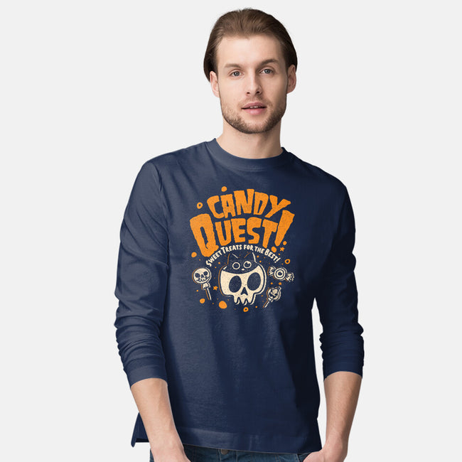 Candy Quest-Mens-Long Sleeved-Tee-Estudio Horta