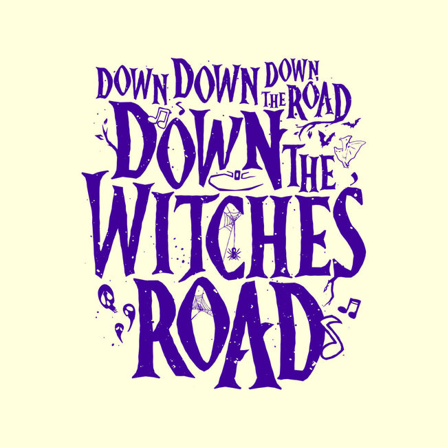 Down The Witches Road-None-Fleece-Blanket-teesgeex