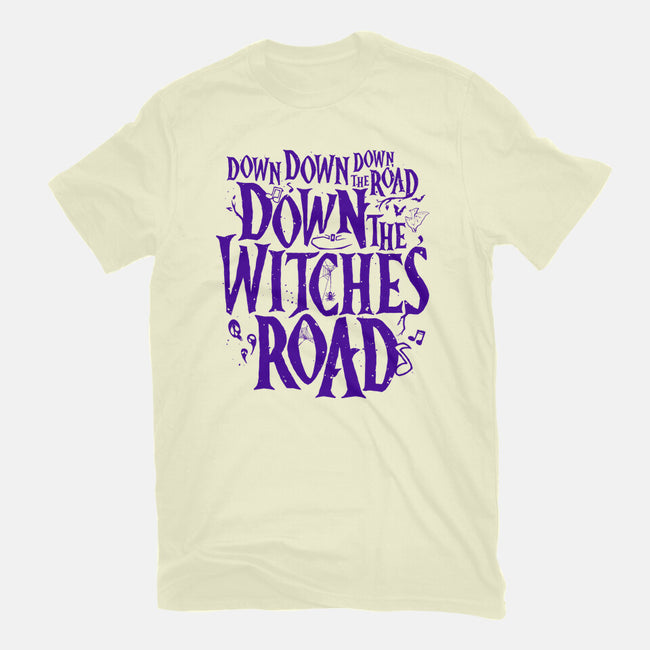 Down The Witches Road-Mens-Basic-Tee-teesgeex