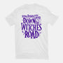 Down The Witches Road-Womens-Fitted-Tee-teesgeex