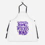 Down The Witches Road-Unisex-Kitchen-Apron-teesgeex