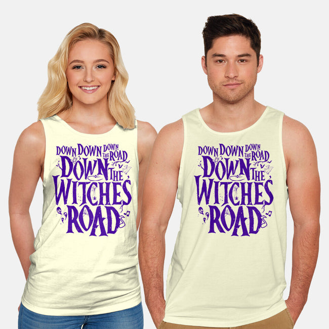 Down The Witches Road-Unisex-Basic-Tank-teesgeex