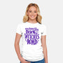 Down The Witches Road-Womens-Fitted-Tee-teesgeex