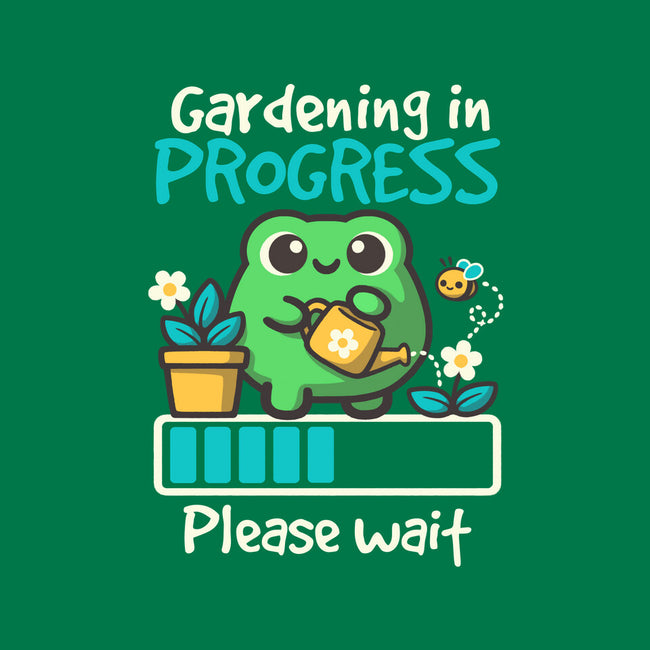 Gardening In Progress-Baby-Basic-Onesie-NemiMakeit