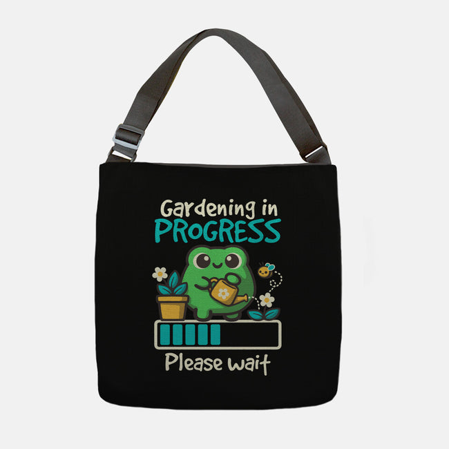 Gardening In Progress-None-Adjustable Tote-Bag-NemiMakeit