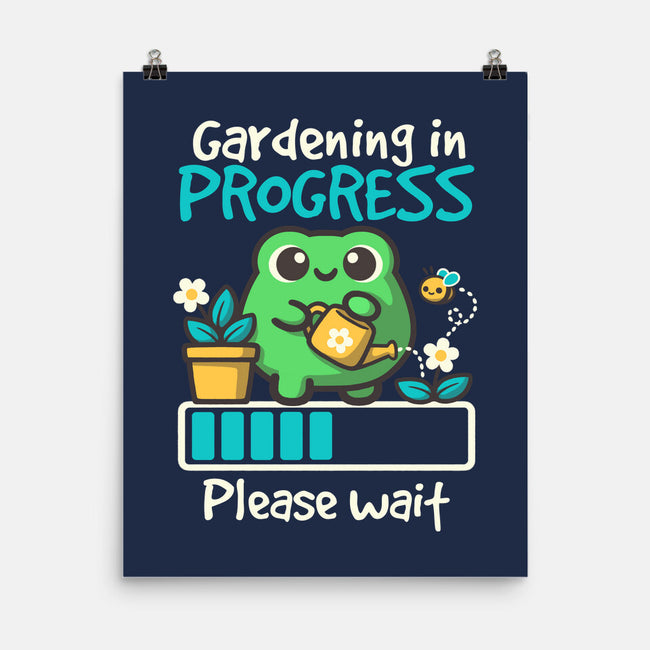 Gardening In Progress-None-Matte-Poster-NemiMakeit