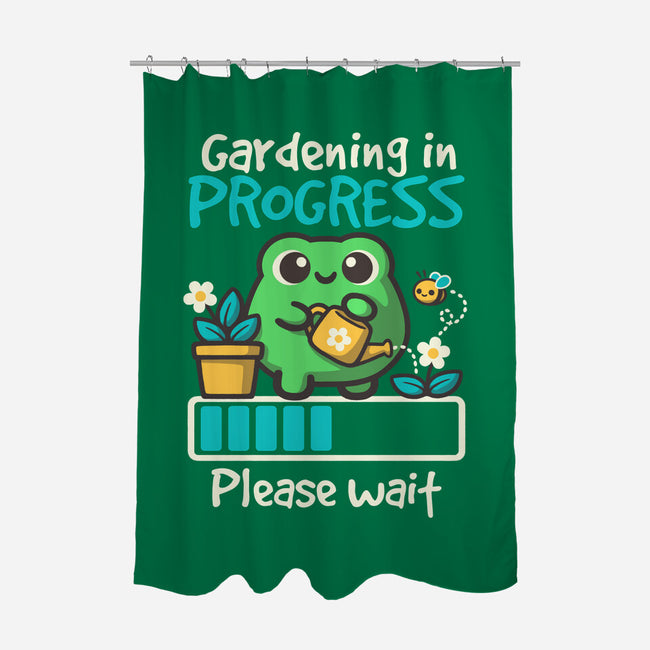 Gardening In Progress-None-Polyester-Shower Curtain-NemiMakeit