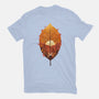 Red Leaf Panda-Womens-Basic-Tee-dandingeroz