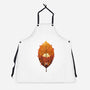 Red Leaf Panda-Unisex-Kitchen-Apron-dandingeroz