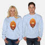 Red Leaf Panda-Unisex-Crew Neck-Sweatshirt-dandingeroz