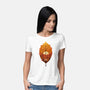 Red Leaf Panda-Womens-Basic-Tee-dandingeroz