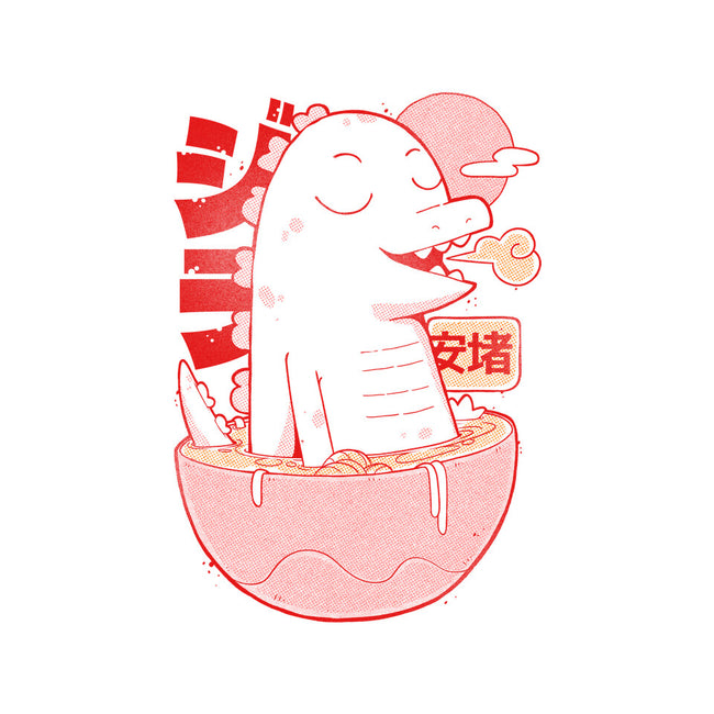 Ramen Dino-Womens-Off Shoulder-Tee-Kabuto Studio