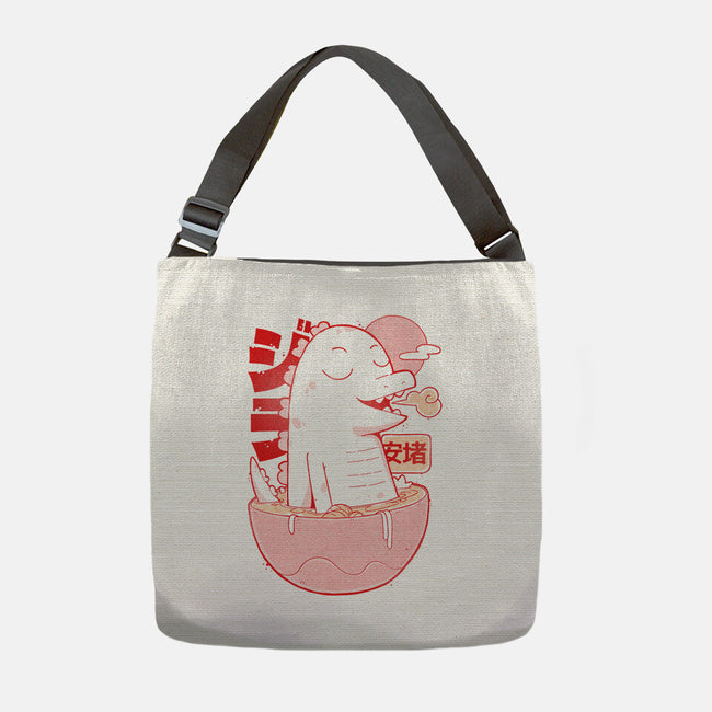 Ramen Dino-None-Adjustable Tote-Bag-Kabuto Studio