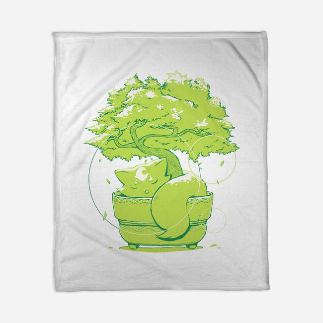 Foxy Tree-None-Fleece-Blanket-Kabuto Studio