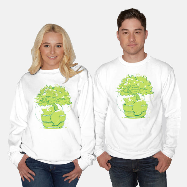 Foxy Tree-Unisex-Crew Neck-Sweatshirt-Kabuto Studio