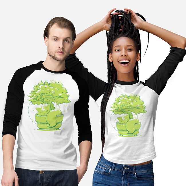 Foxy Tree-Unisex-Baseball-Tee-Kabuto Studio