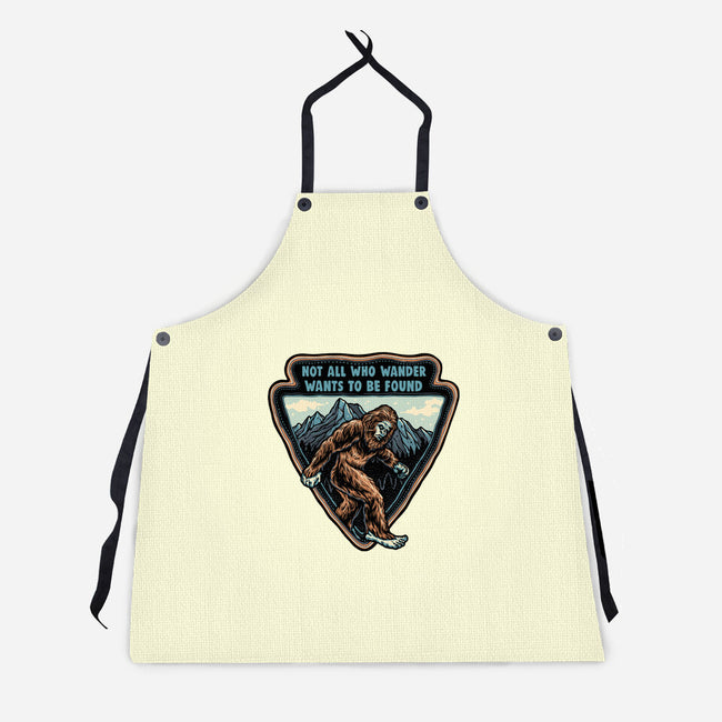 Wandering-Unisex-Kitchen-Apron-glitchygorilla