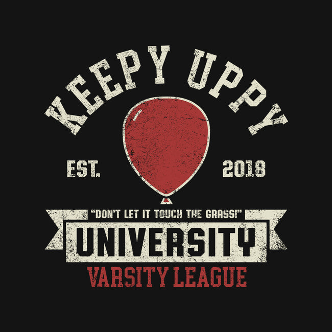 Keepy Uppy University-Womens-V-Neck-Tee-zachterrelldraws