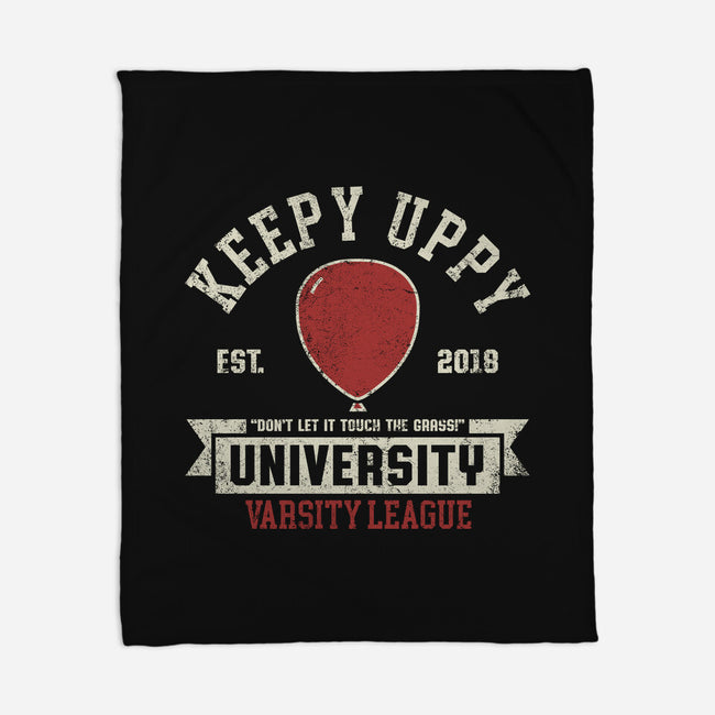 Keepy Uppy University-None-Fleece-Blanket-zachterrelldraws