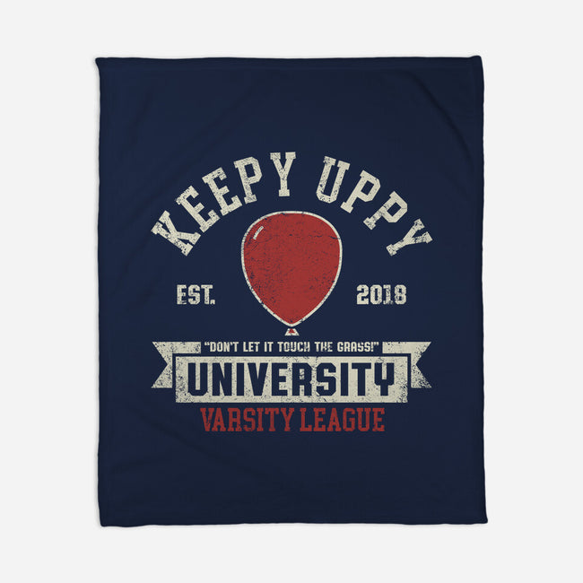 Keepy Uppy University-None-Fleece-Blanket-zachterrelldraws