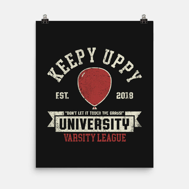 Keepy Uppy University-None-Matte-Poster-zachterrelldraws