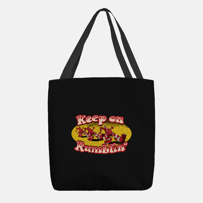 Keep On Rumblin-None-Basic Tote-Bag-krobilad