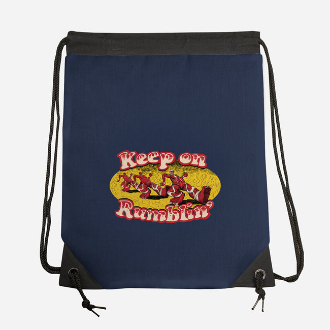 Keep On Rumblin-None-Drawstring-Bag-krobilad