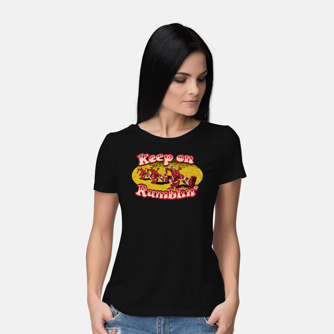 Keep On Rumblin-Womens-Basic-Tee-krobilad