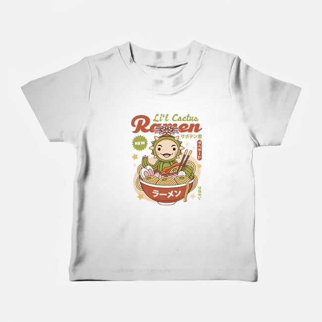 Lil Cactus Ramen-Baby-Basic-Tee-LAGELANTEE