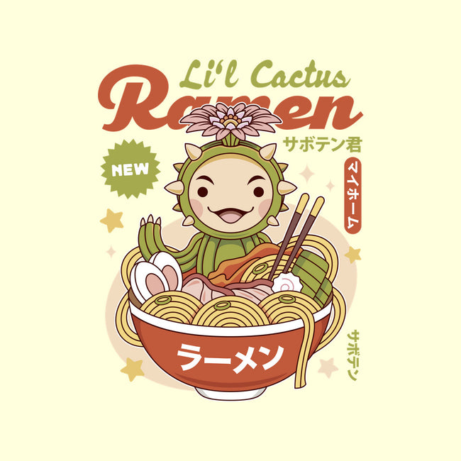 Lil Cactus Ramen-None-Matte-Poster-LAGELANTEE