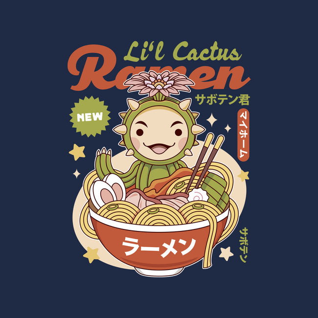 Lil Cactus Ramen-Youth-Pullover-Sweatshirt-LAGELANTEE