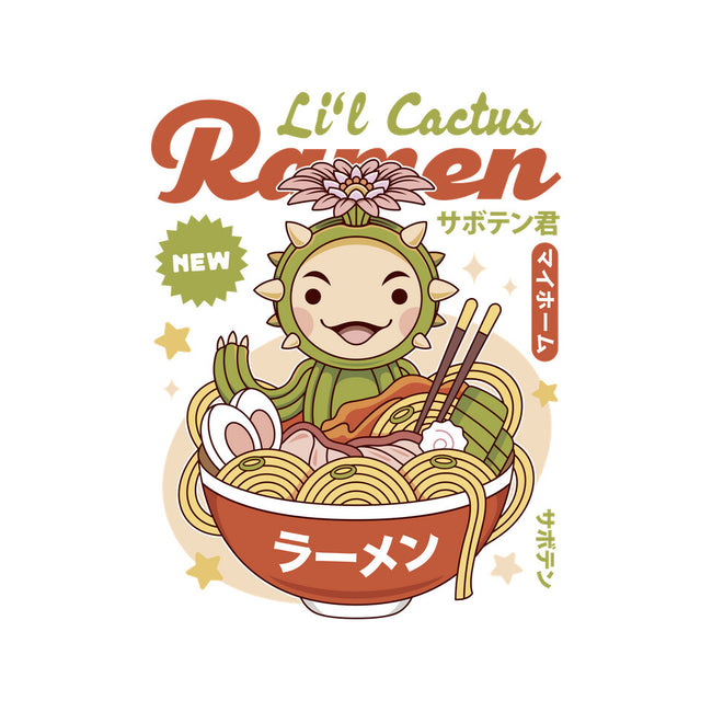 Lil Cactus Ramen-Youth-Crew Neck-Sweatshirt-LAGELANTEE